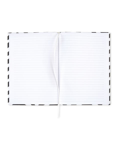 A5 Hardback Notebook Black/White