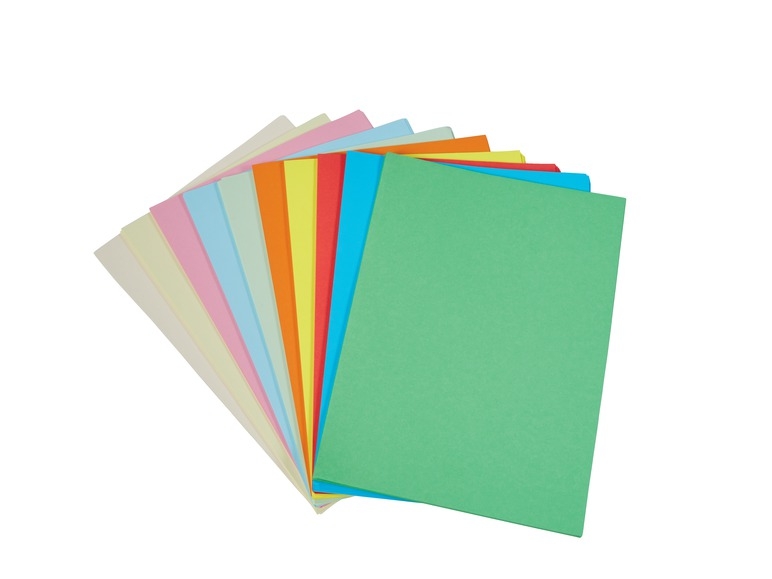 Mix hârtie colorată DIN A4, 200 coli