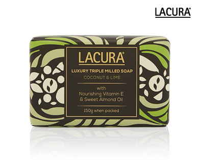 LACURA LUXURY TRIPLE MILLED SOAP 150G