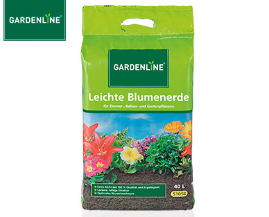 GARDENLINE(R) Leichte Blumenerde, 40 l