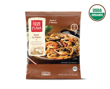 Fusia Asian Inspirations Beef & Broccoli or Beef Lo Mein