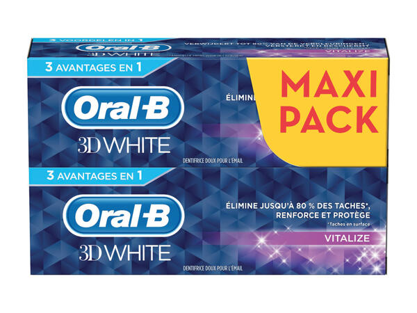 Oral-B 3D White dentifrice