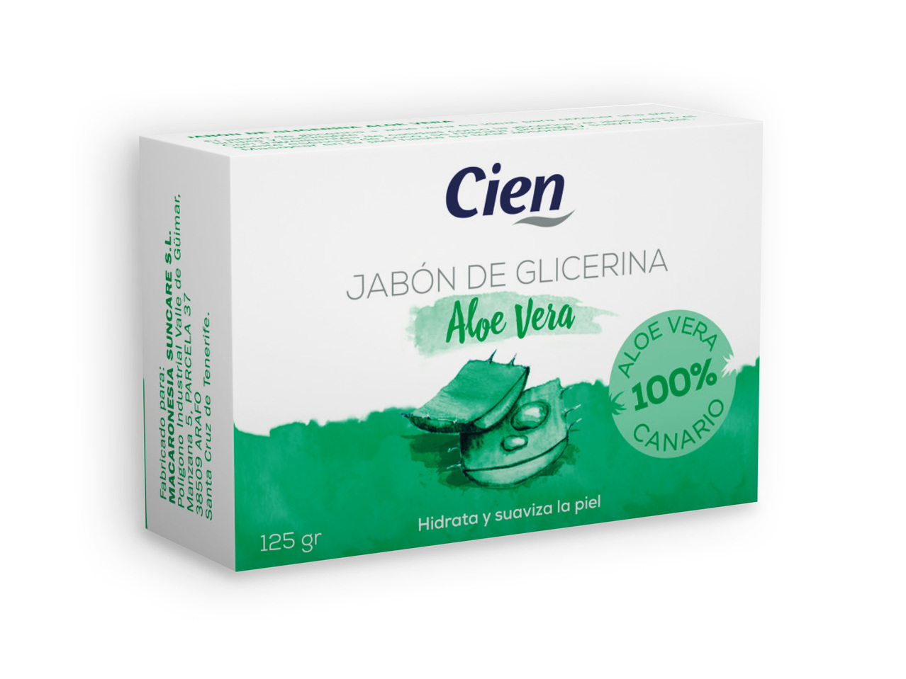 CIEN(R) Sabonete de Glicerina Aloé Vera