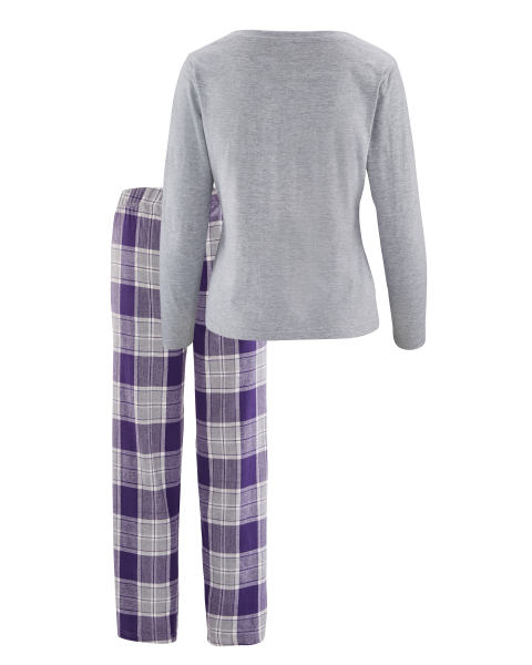 Avenue Ladies' Grey Pyjama Set