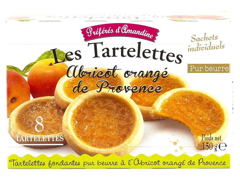 Tartelettes pur beurre aux abricots de Provence
