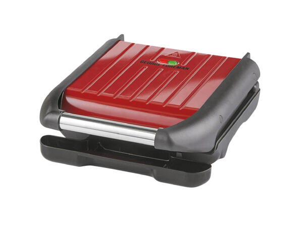 Steel Compact Grill Red