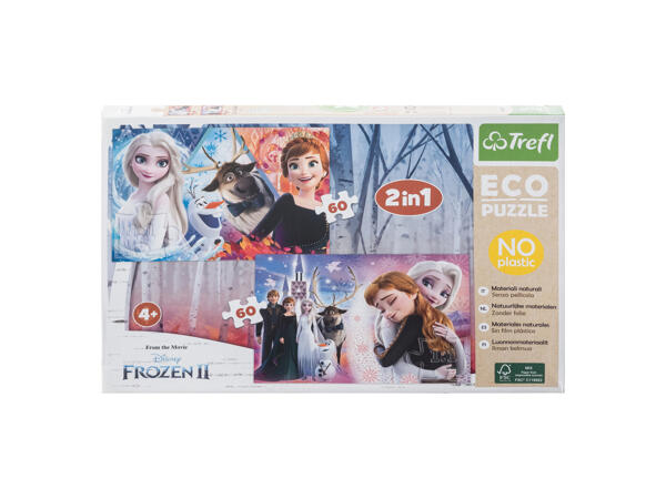 Puzzle per bambini 2 in 1 "Avengers, PeppaPig, Paw Patrol, SAM, Frozen"