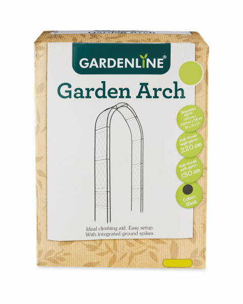 Black Modern Garden Arch