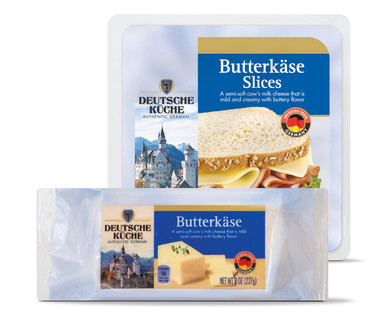 Deutsche Küche Butterkäse