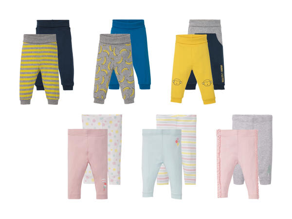 Pantalone per neonati, 2 pezzi/leggings per bambini, 2 pezzi