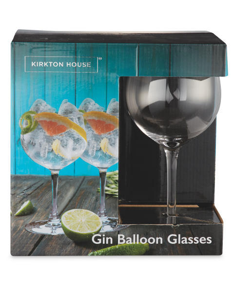 Balloon Gin Glasses 4 Pack