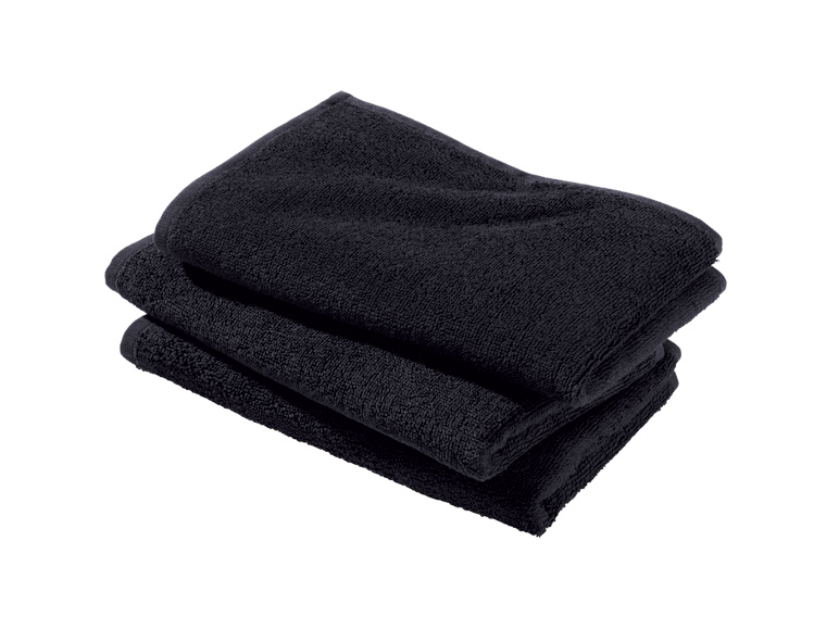 3 serviettes éponge invité