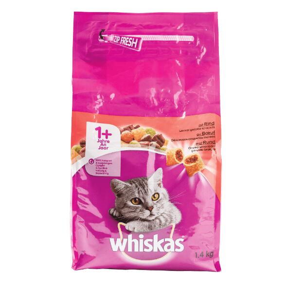 Nourriture en granulés pour chats Whiskas