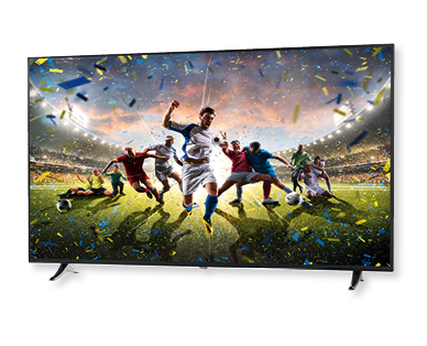 MEDION(R) LIFE(R) 163,8 cm (65'') Ultra HD Smart-TV mit LED-Backlight-Technologie
