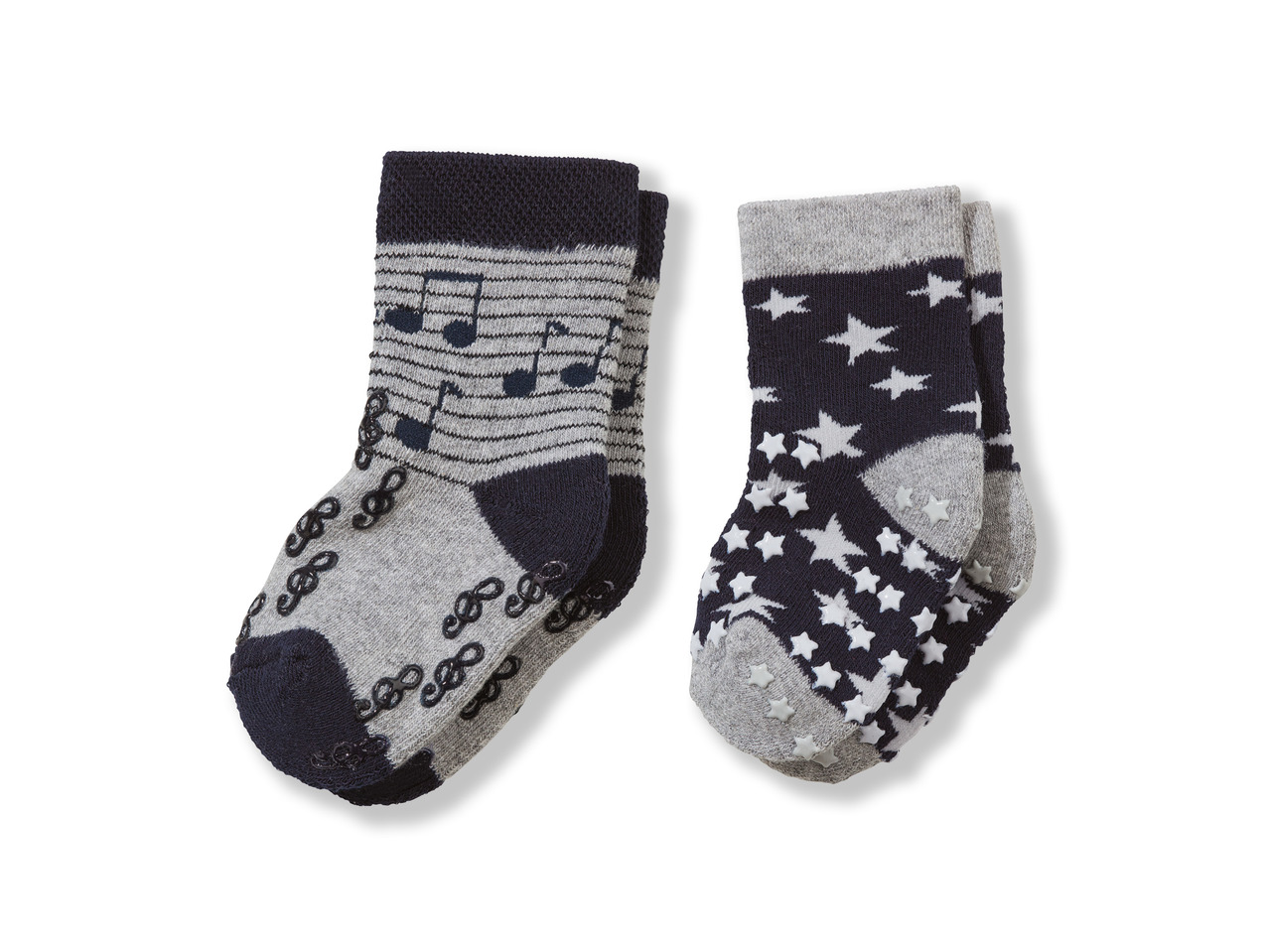 LUPILU(R) ABS-sokker til baby 2-pak