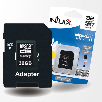 MicroSDHC-Speicherkarte 32 GB