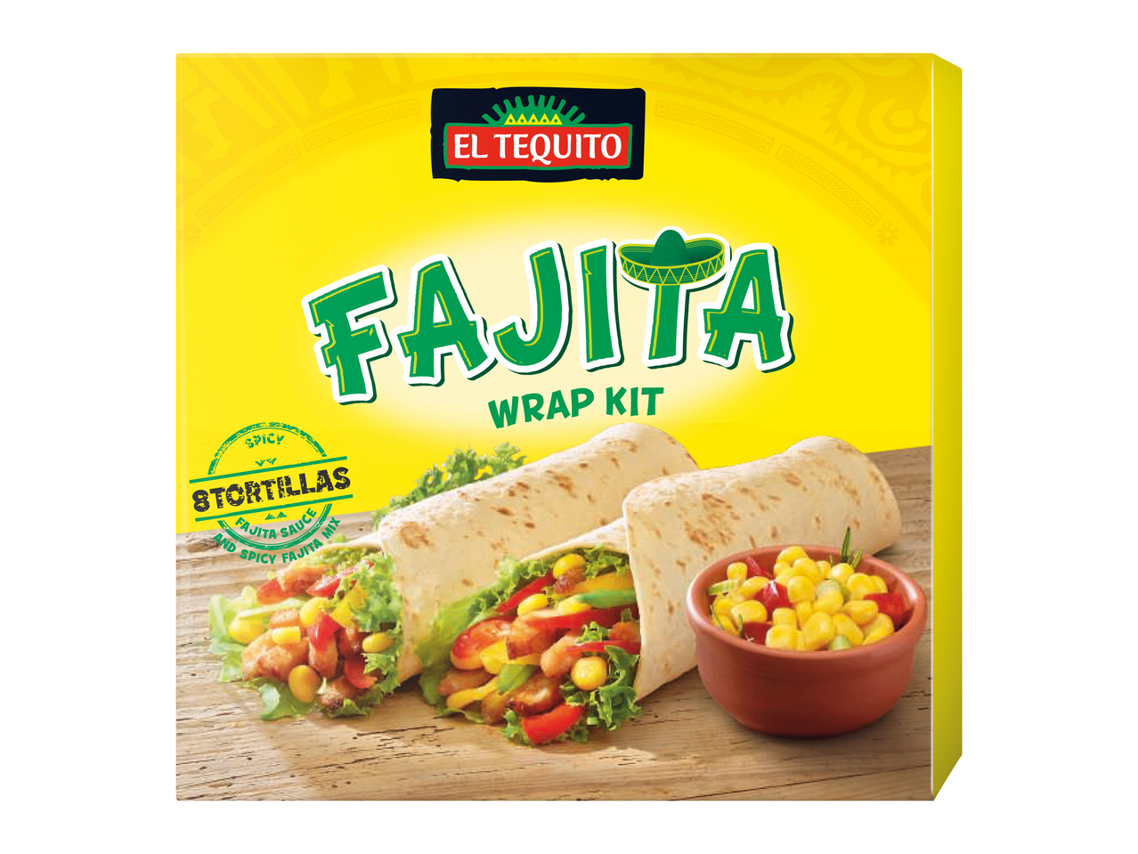 Fajita wrap kit