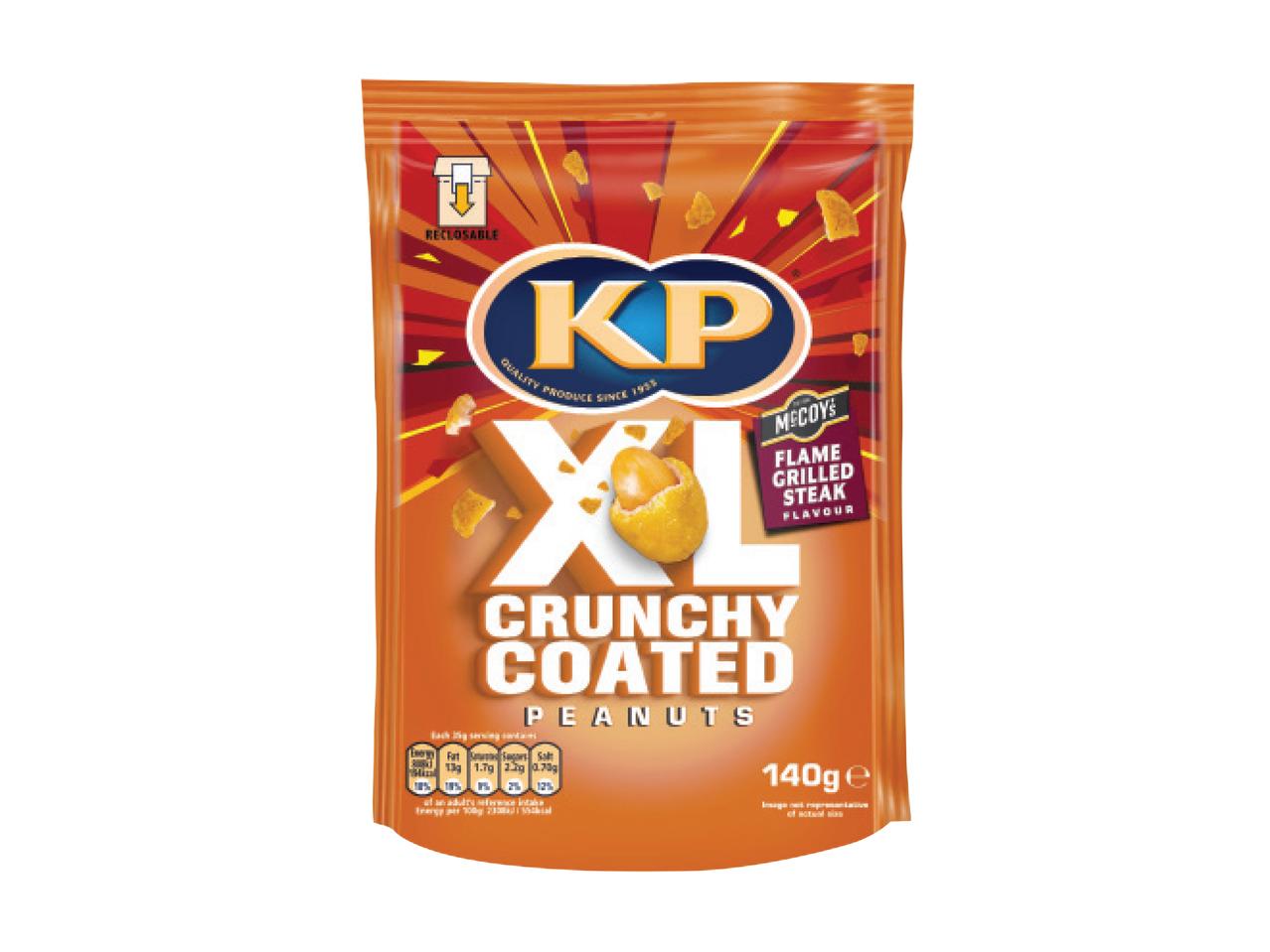 KP XL Crunchy Coated Peanuts - Flame Grilled Steak
