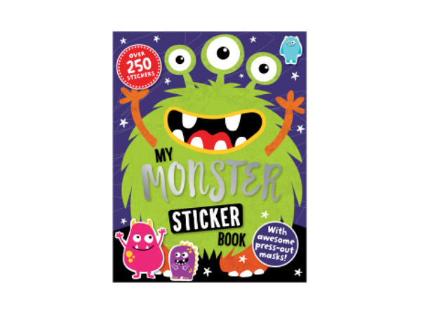 Make Believe Ideas Halloween Mask Sticker Book