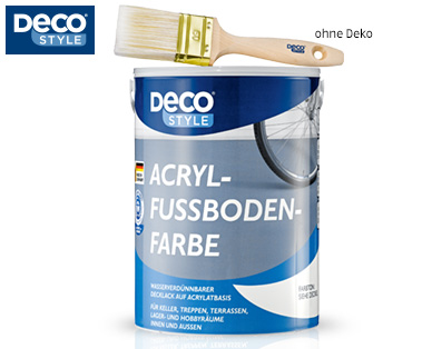 DECO STYLE(R) Acryl-Fußbodenfarbe, 5 l