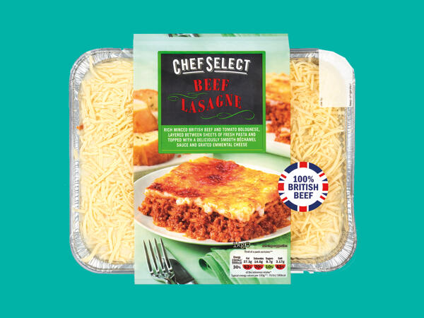 Chef Select Beef Lasagne