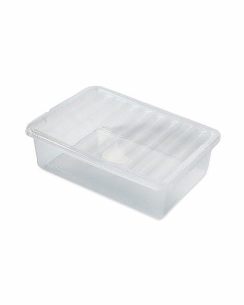 Clear 32L Underbed Storage 2 Pack