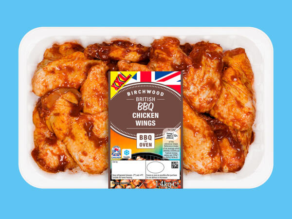 Birchwood XXL British BBQ Chicken Wings