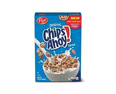 Post Oreo O's or Chips Ahoy Cereal