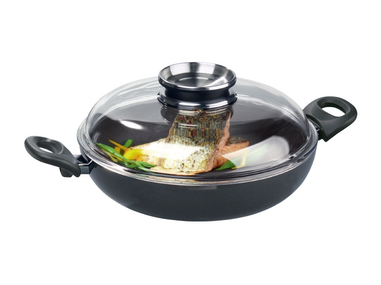 ERNESTO Aluminium Frying Pan with Lid
