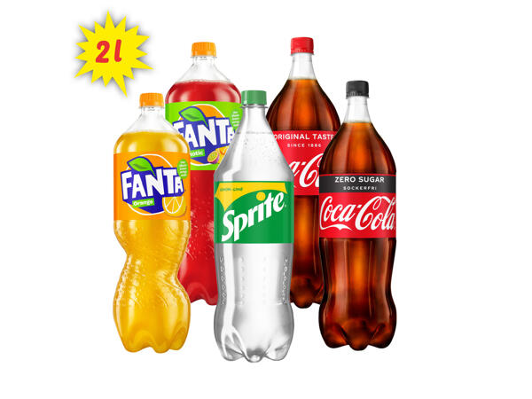 Coca Cola/ Coca Cola Zero/ Sprite/ Fanta/ Fanta Exotic