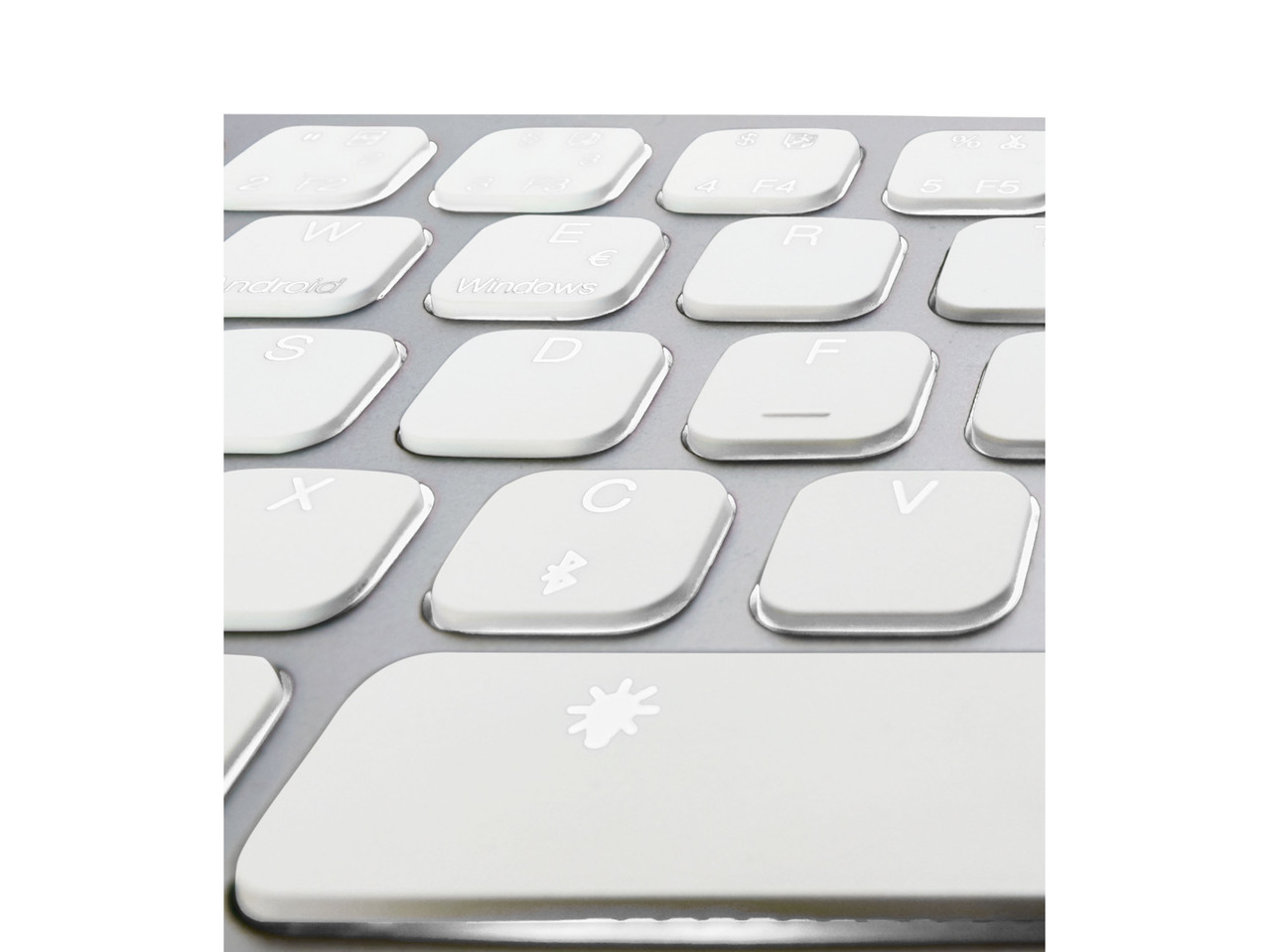 Bluetooth Keyboard with Backlit Display