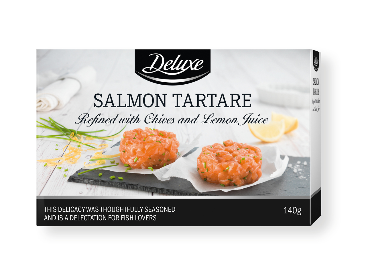 'Deluxe(R)' Tartar de salmón