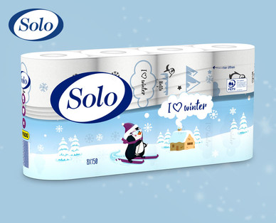 SOLO Toilettenpapier „Winter-Design"