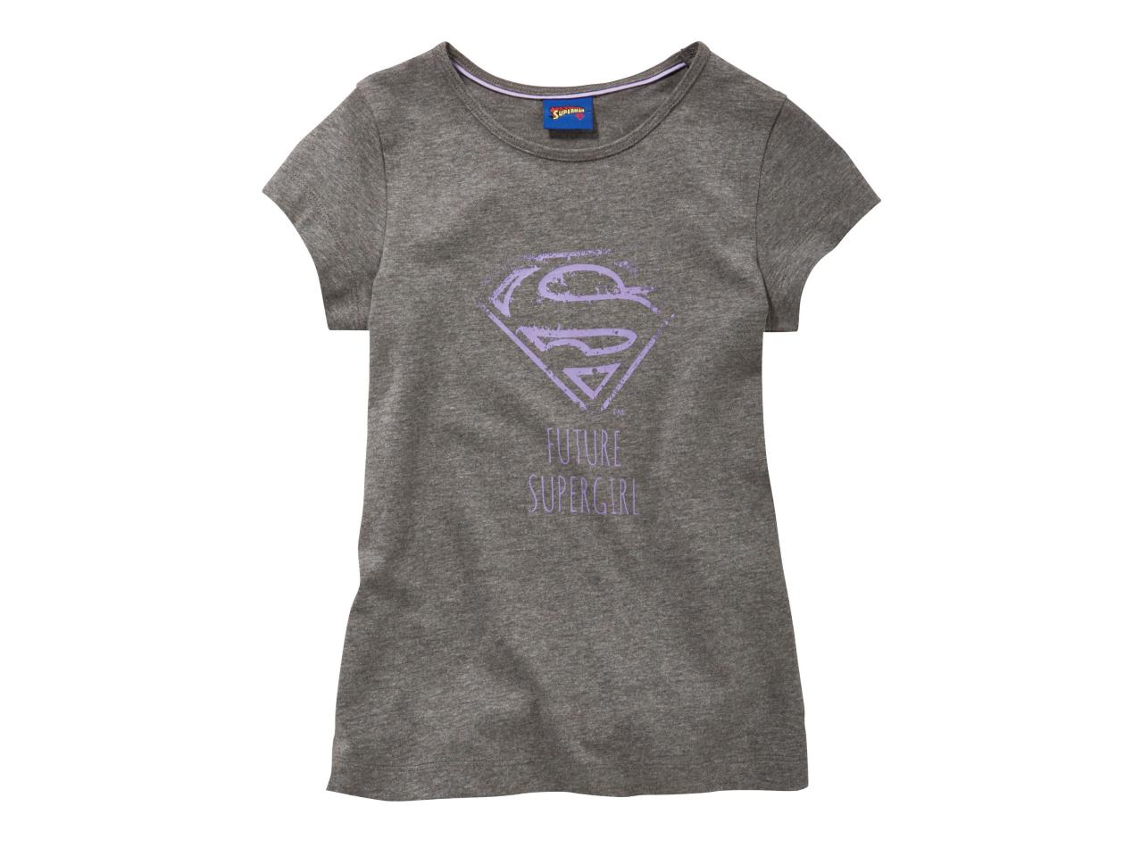 Girls' Shortie Pyjamas "Superman, Wonderwoman"