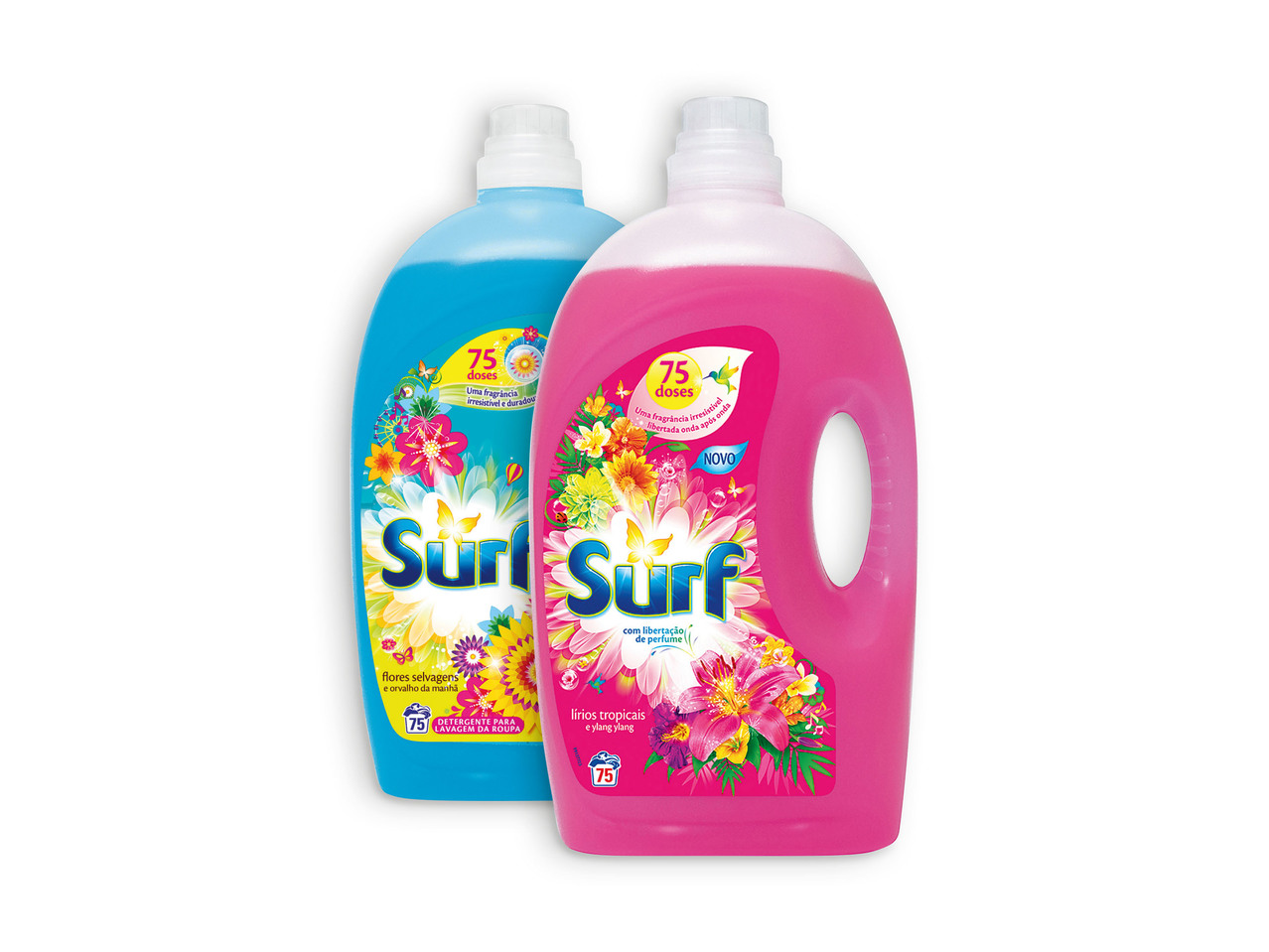 SURF(R) Detergente Líquido Tropical / Flores Selvagens
