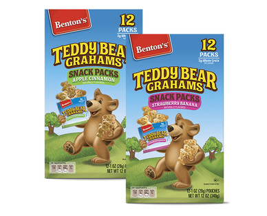 Benton's Teddy Bear Grahams Snack Packs