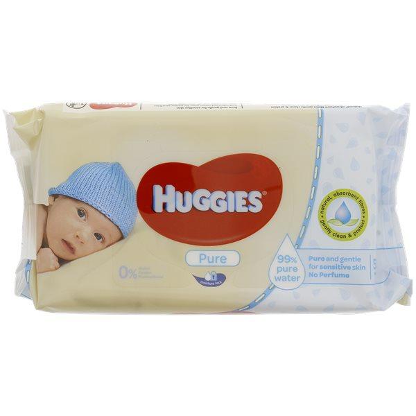 lingettes pour bébé Huggies Pure