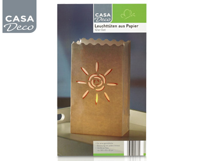 CASA Deco Leuchttüten aus Papier