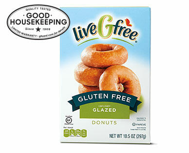 liveGfree Chocolate or Glazed Gluten Free Donuts