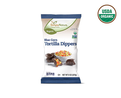 SimplyNature Organic Blue Corn Dippable Tortilla Chips