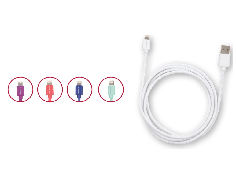 Silvercrest Lightning Charging and Data Cable (8 pin)