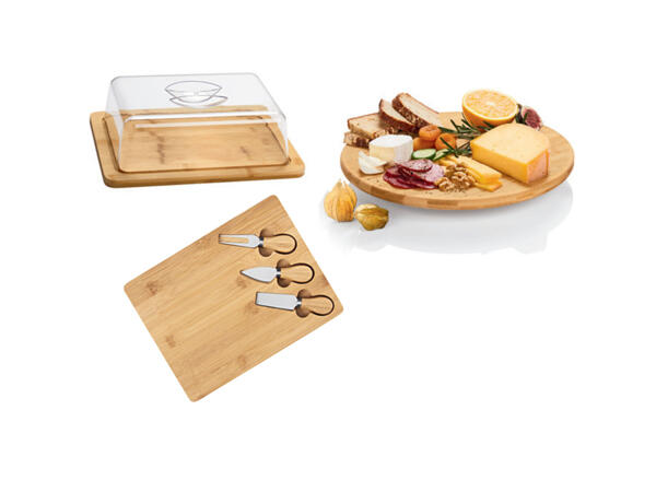 Cheese Board / Cheese Cover / Rotating Serving Board