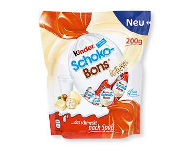 Schoko-Bons al cioccolato bianco KINDER(R)