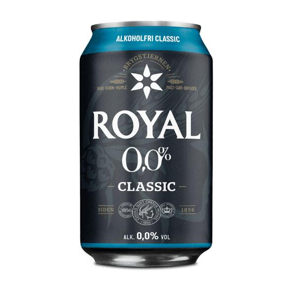 ROYAL 0,0% 	 				Alkoholfri øl