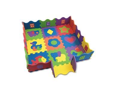 Bee Happy Foam Ball Pit or Play Mat with Blocks