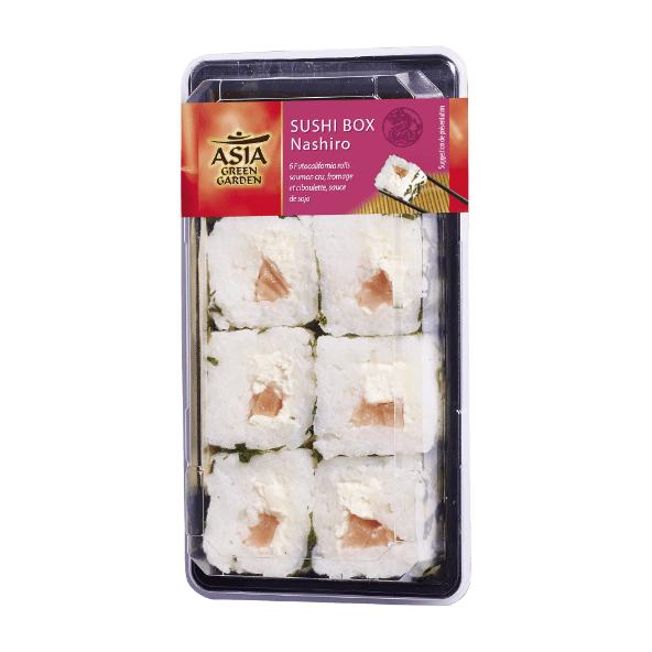 6 Sushi Futocalifornia rolls au saumon cru