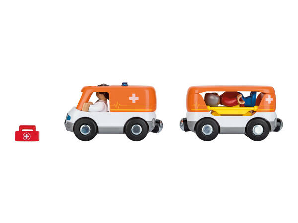 Playtive Emergency Vehicles with Light and Sound Effects