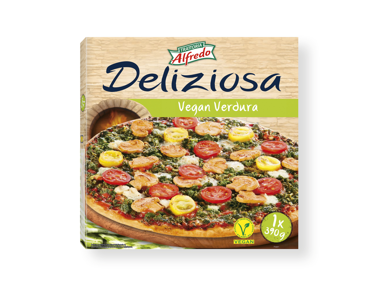 'Trattoria Alfredo(R)' Pizza vegana