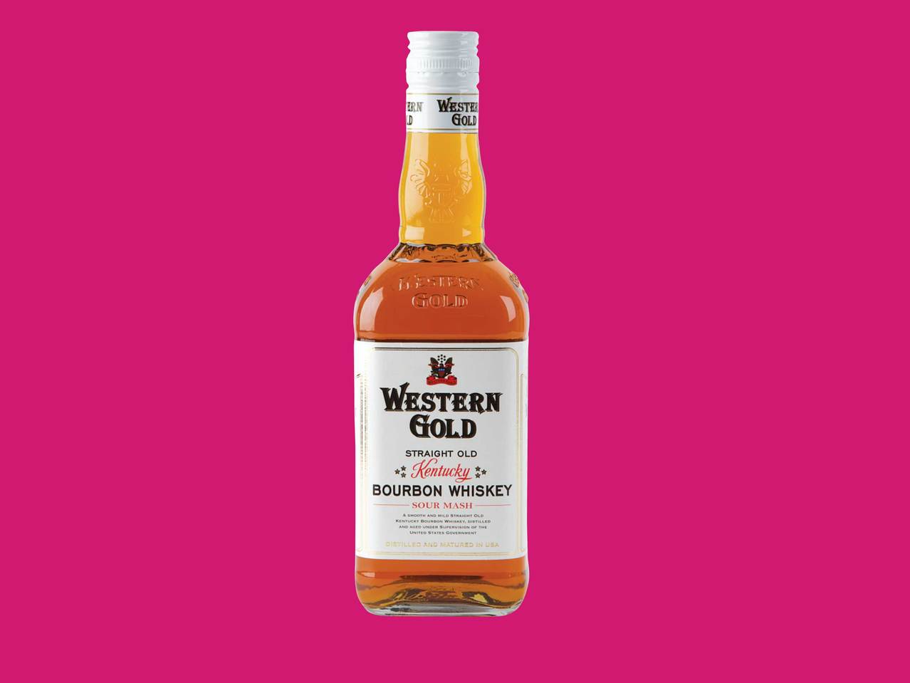 WESTERN GOLD Bourbon Whiskey