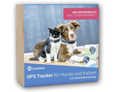 TRACTIVE Localizzatore GPS per cani e gatti